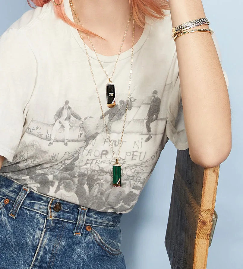 Eye of Horus Amuleti Tablet Necklace