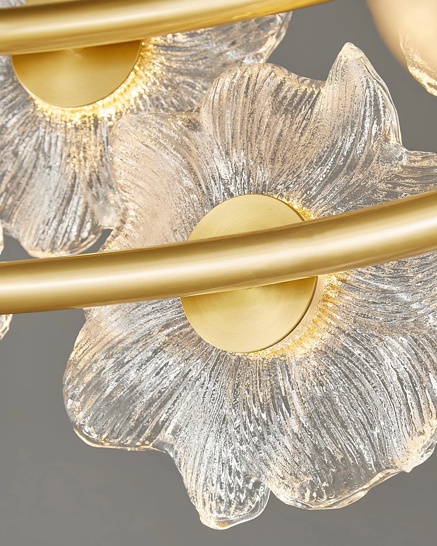 Flora Glass Chandelier