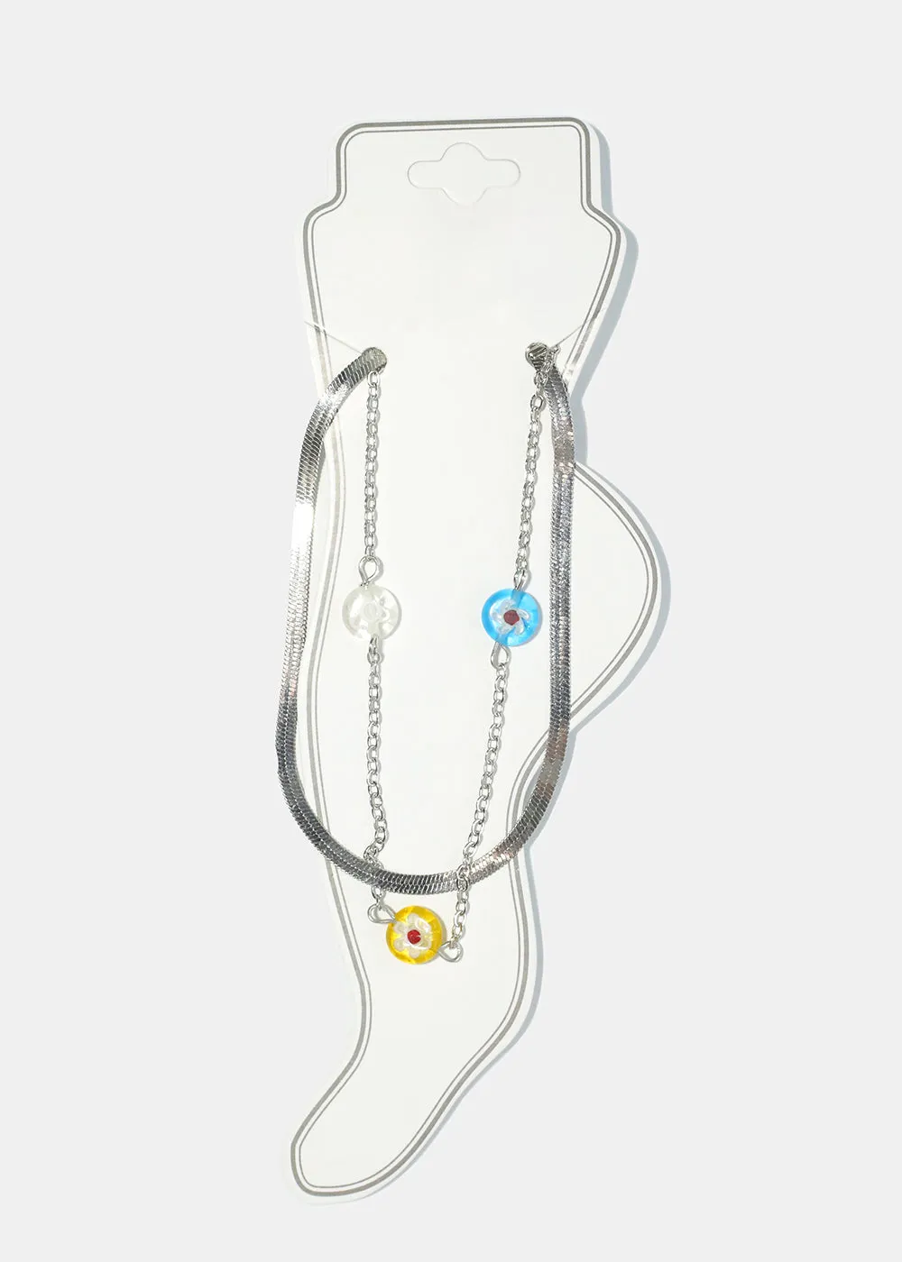 Flower Chain Anklet