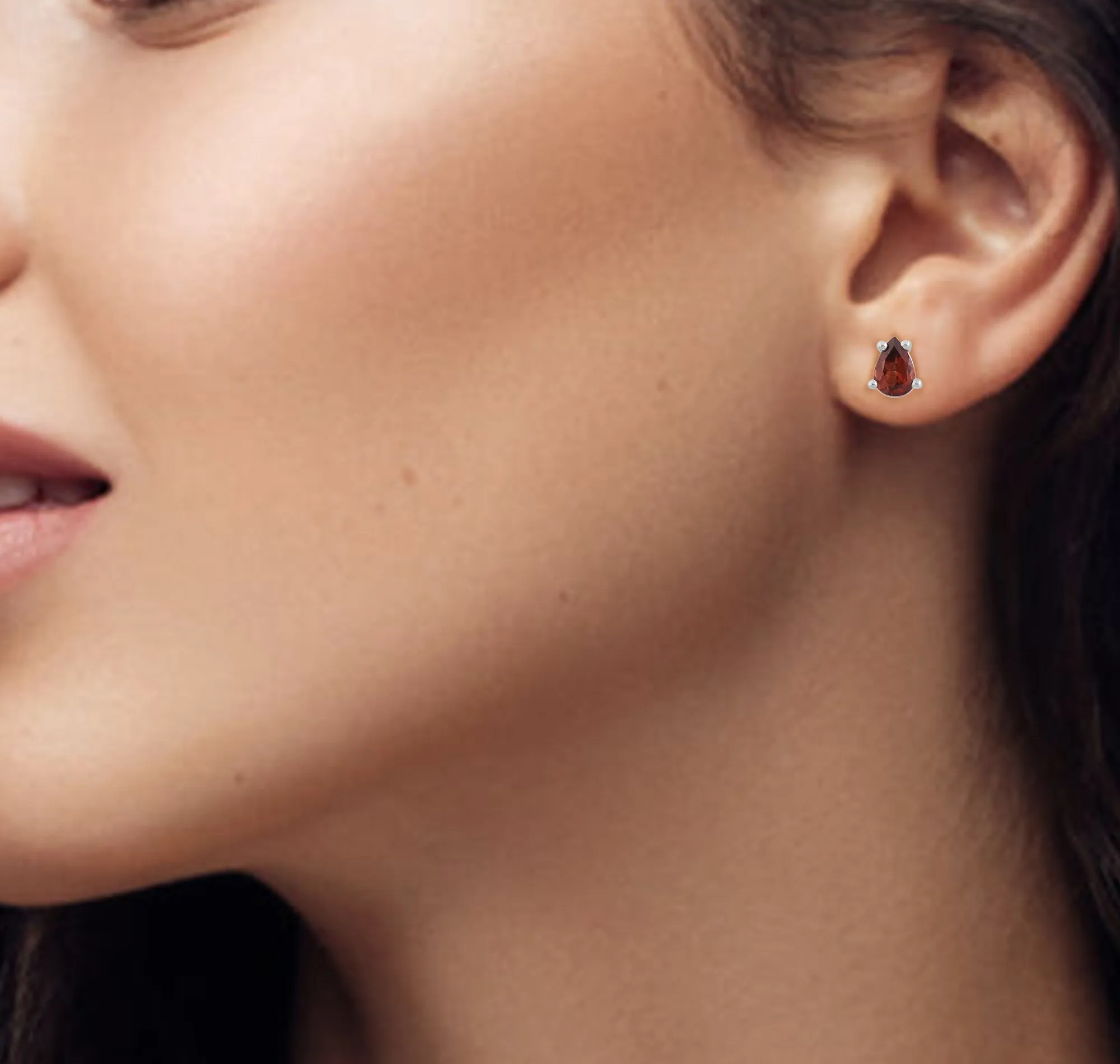 Garnet Earrings