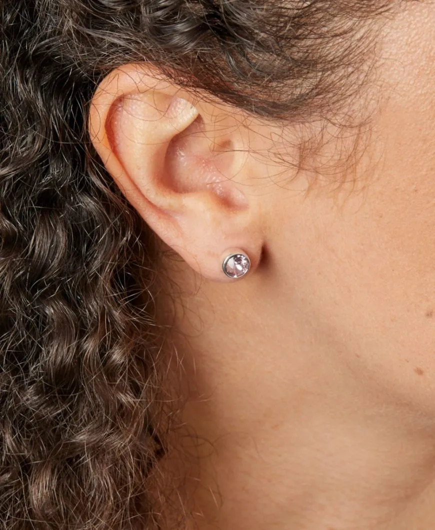 Gemstone Stud Earrings