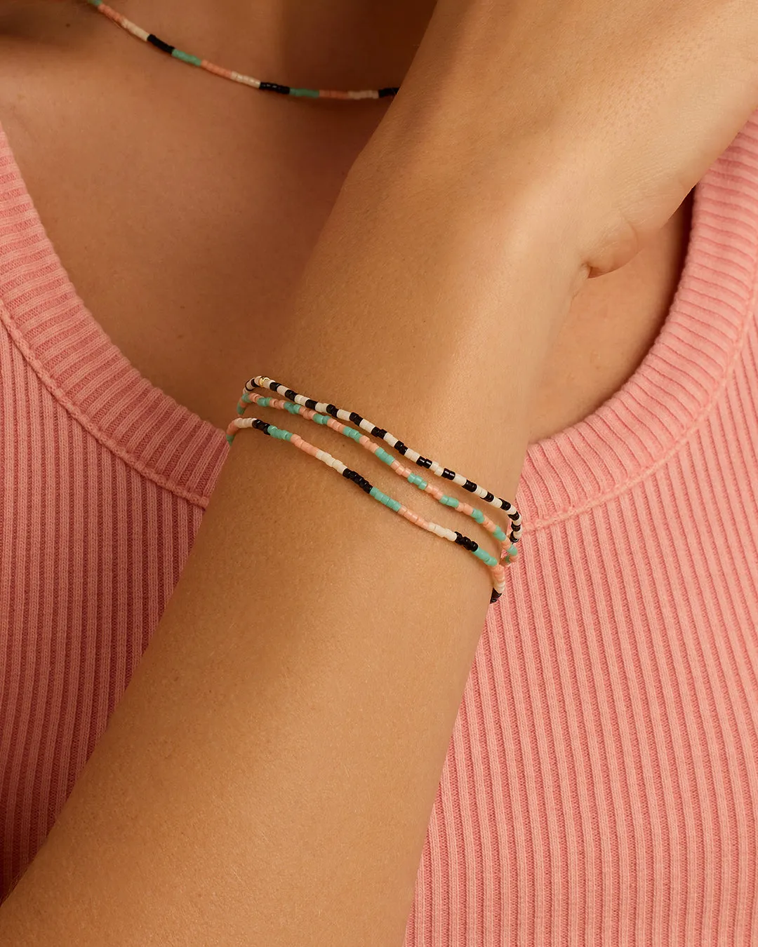 Gigi Stripe Bracelet Set