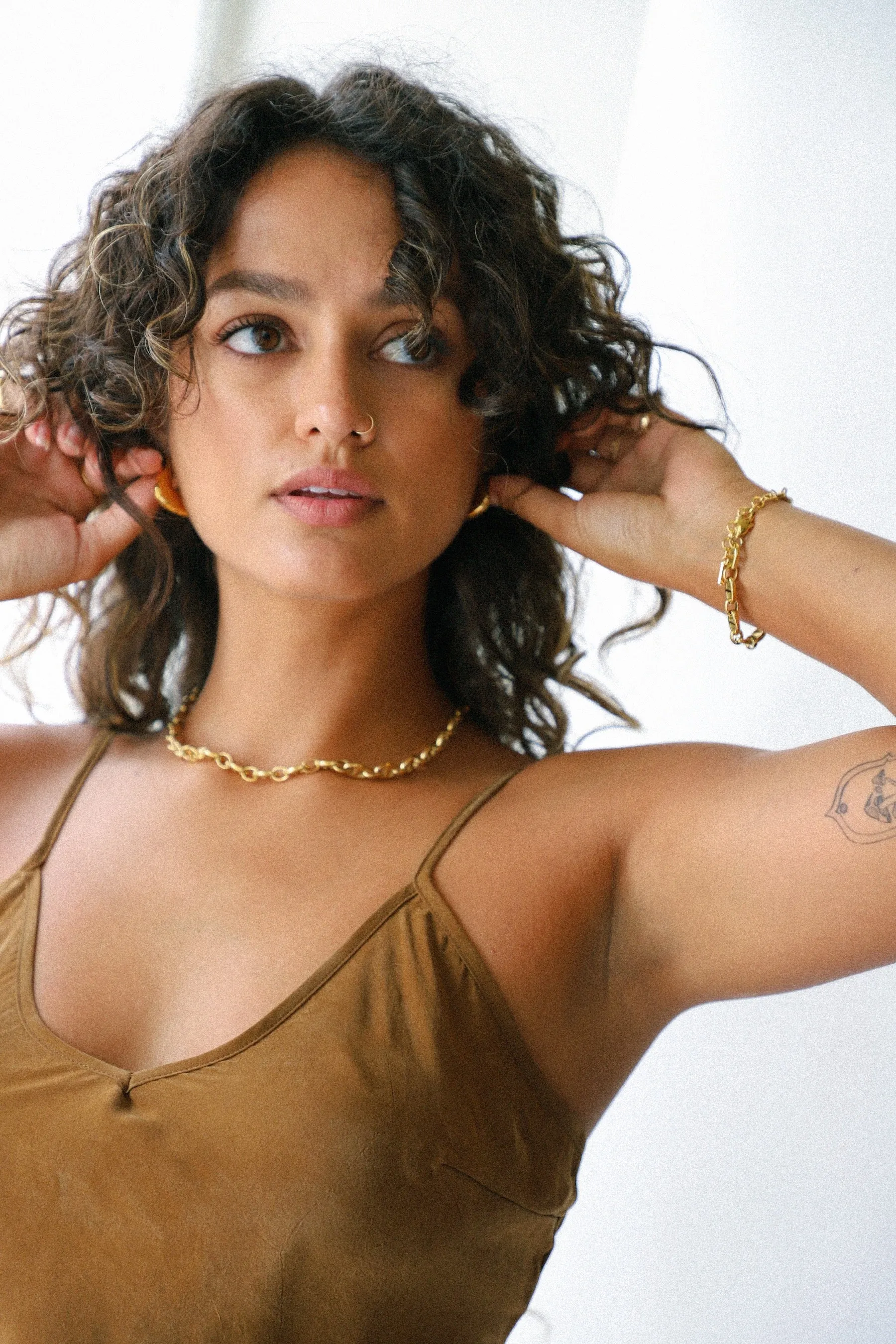 Gold Quartz Bracelet