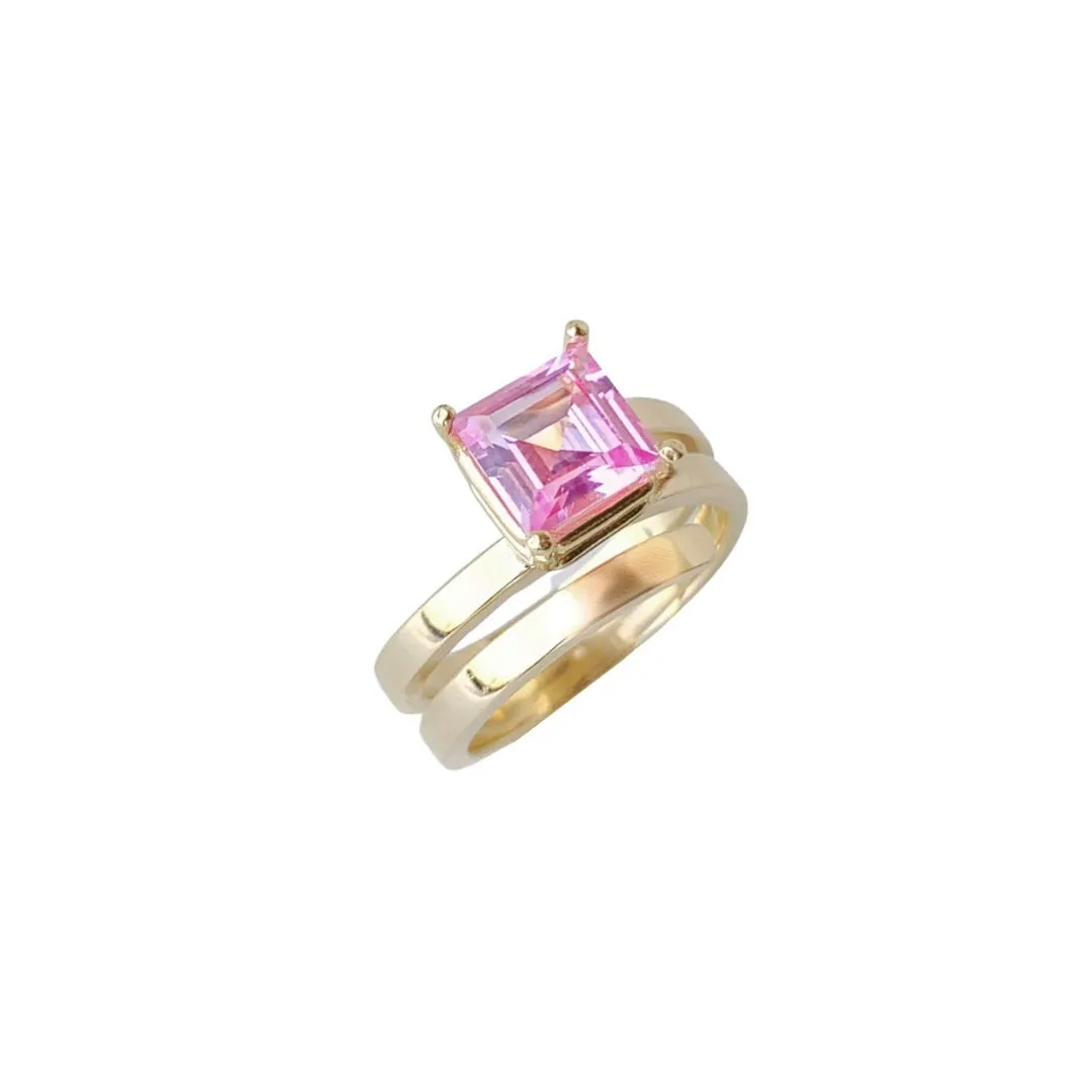 Gold Swirl Princess Ring (More Colors available)