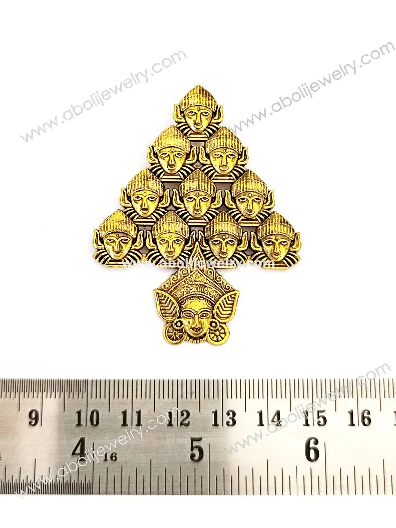 Golden pendant diety Goddess pendant GP35