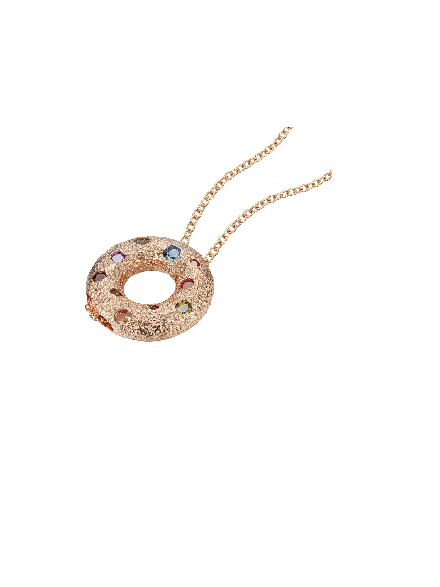 Halo Multiple Style Pendant - Small (Rose Gold)