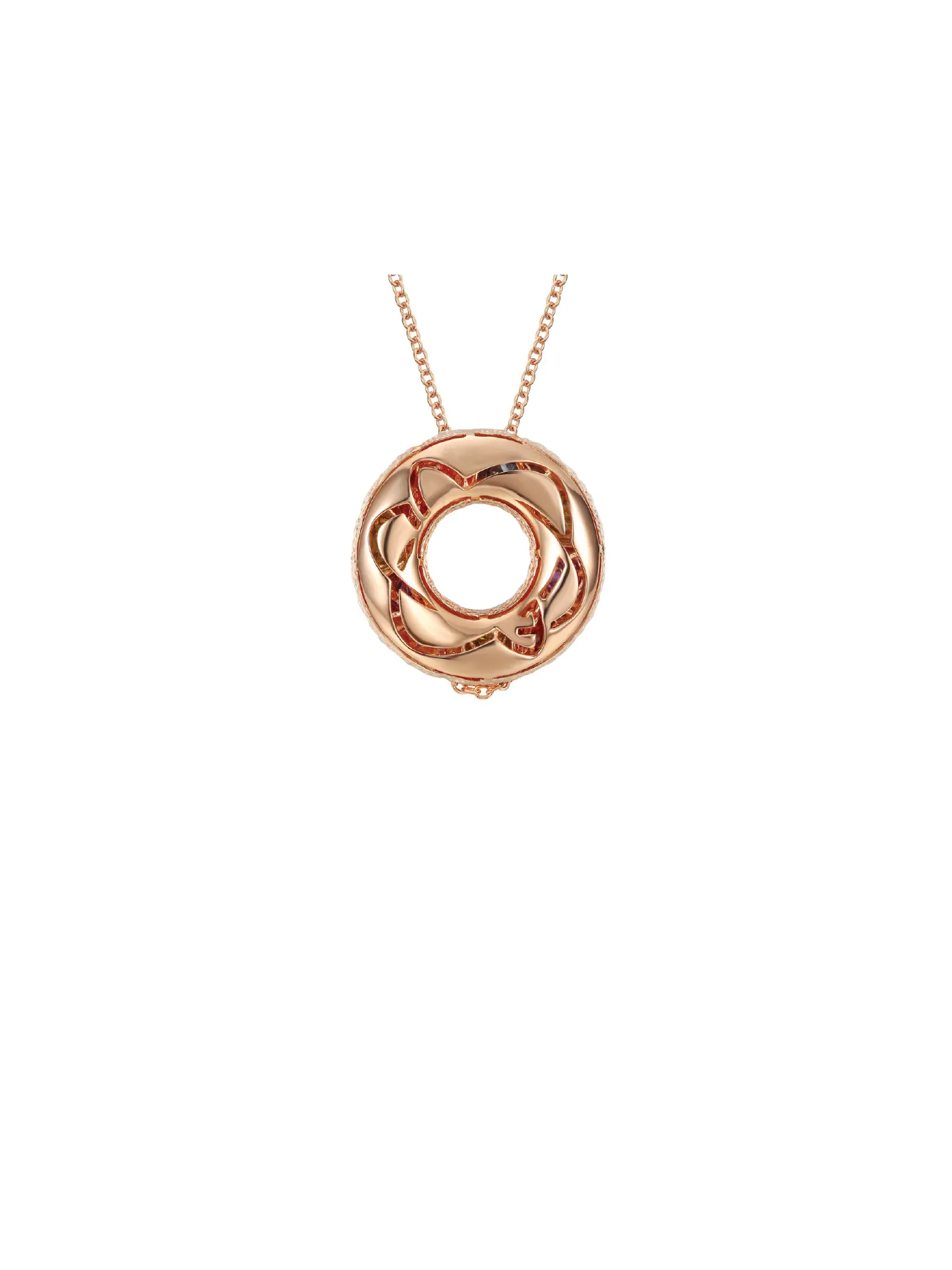 Halo Multiple Style Pendant - Small (Rose Gold)