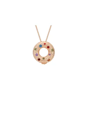 Halo Multiple Style Pendant - Small (Rose Gold)