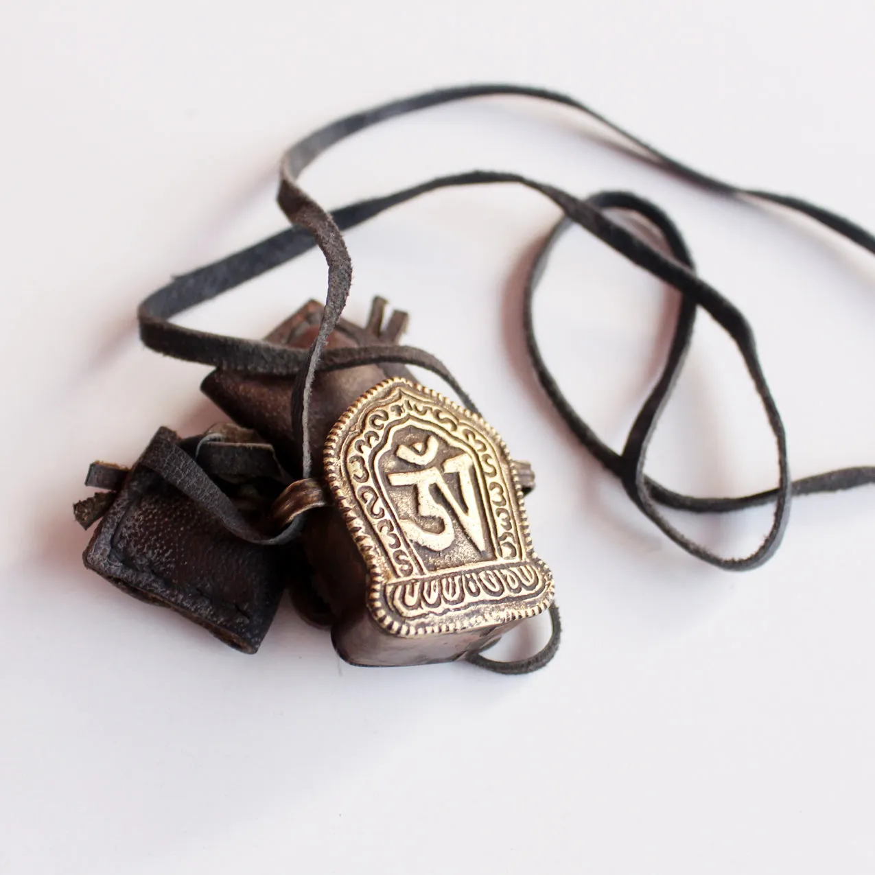 Handcrafted Tibetan Om Ghau Locket