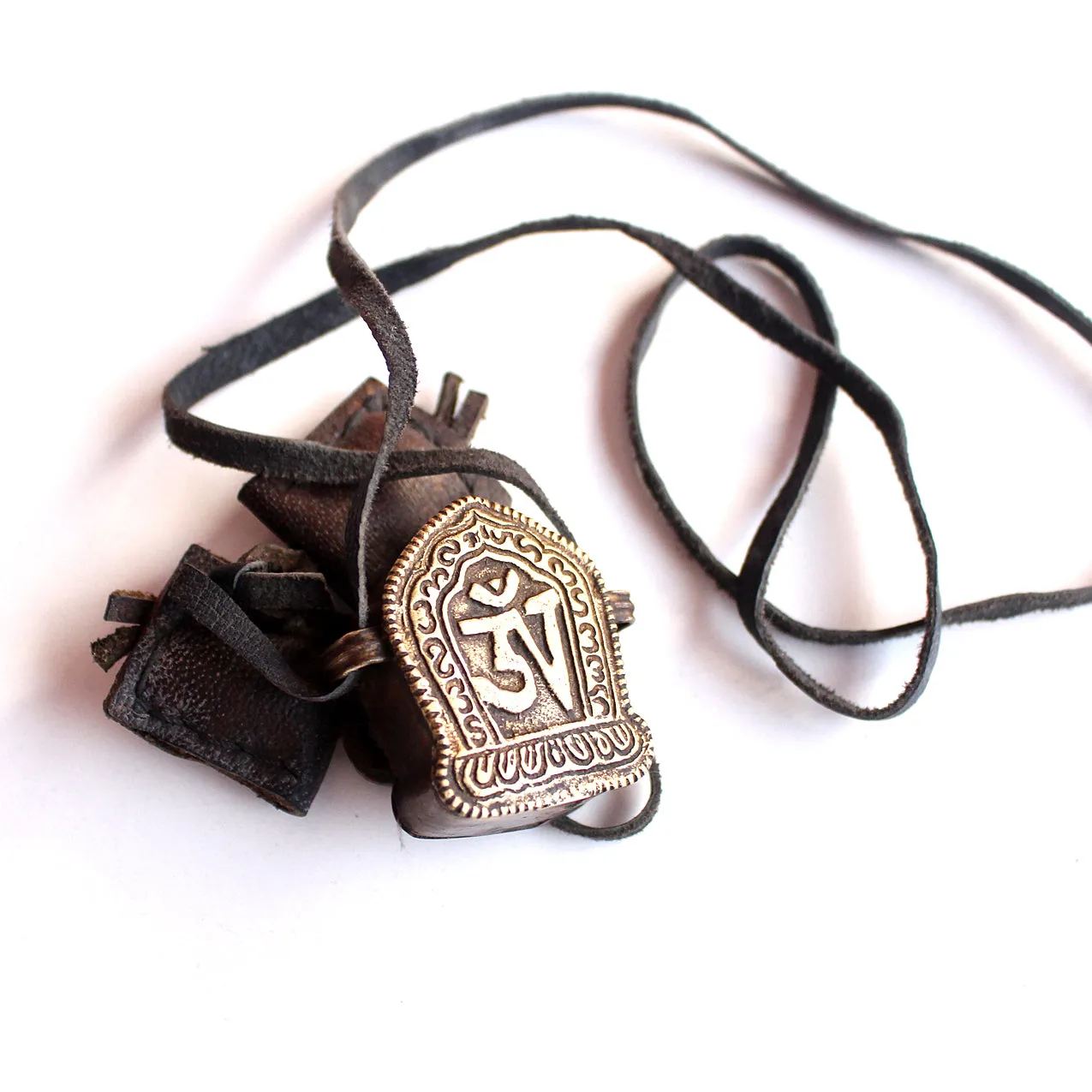Handcrafted Tibetan Om Ghau Locket