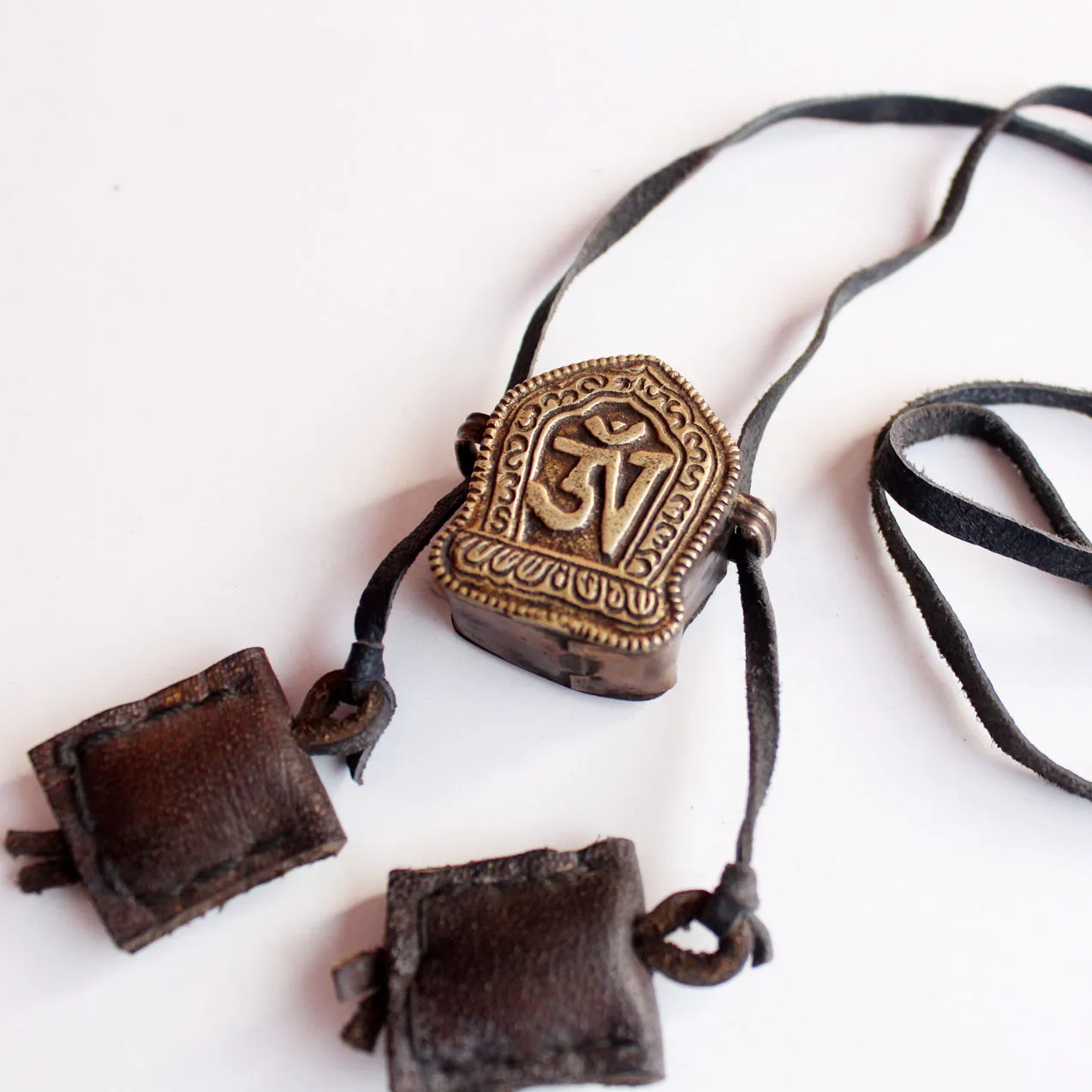 Handcrafted Tibetan Om Ghau Locket