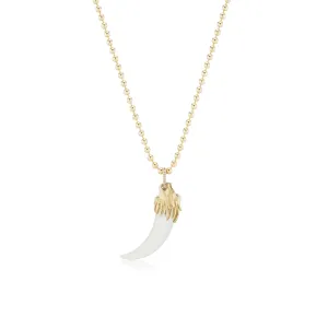 Il Leone Piccolo Lion's Tooth Necklace