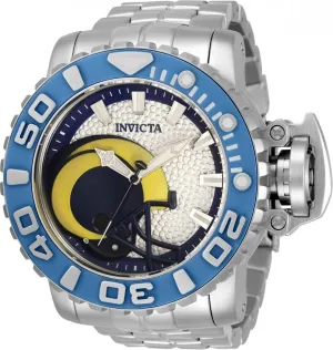 Invicta NFL Los Angeles Rams Automatic White Dial Men's Watch 33019
