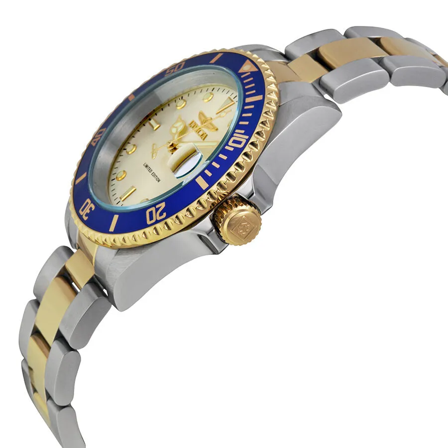 Invicta Pro Diver Champagne Dial Two-tone Men's Watch ILE8928OBA