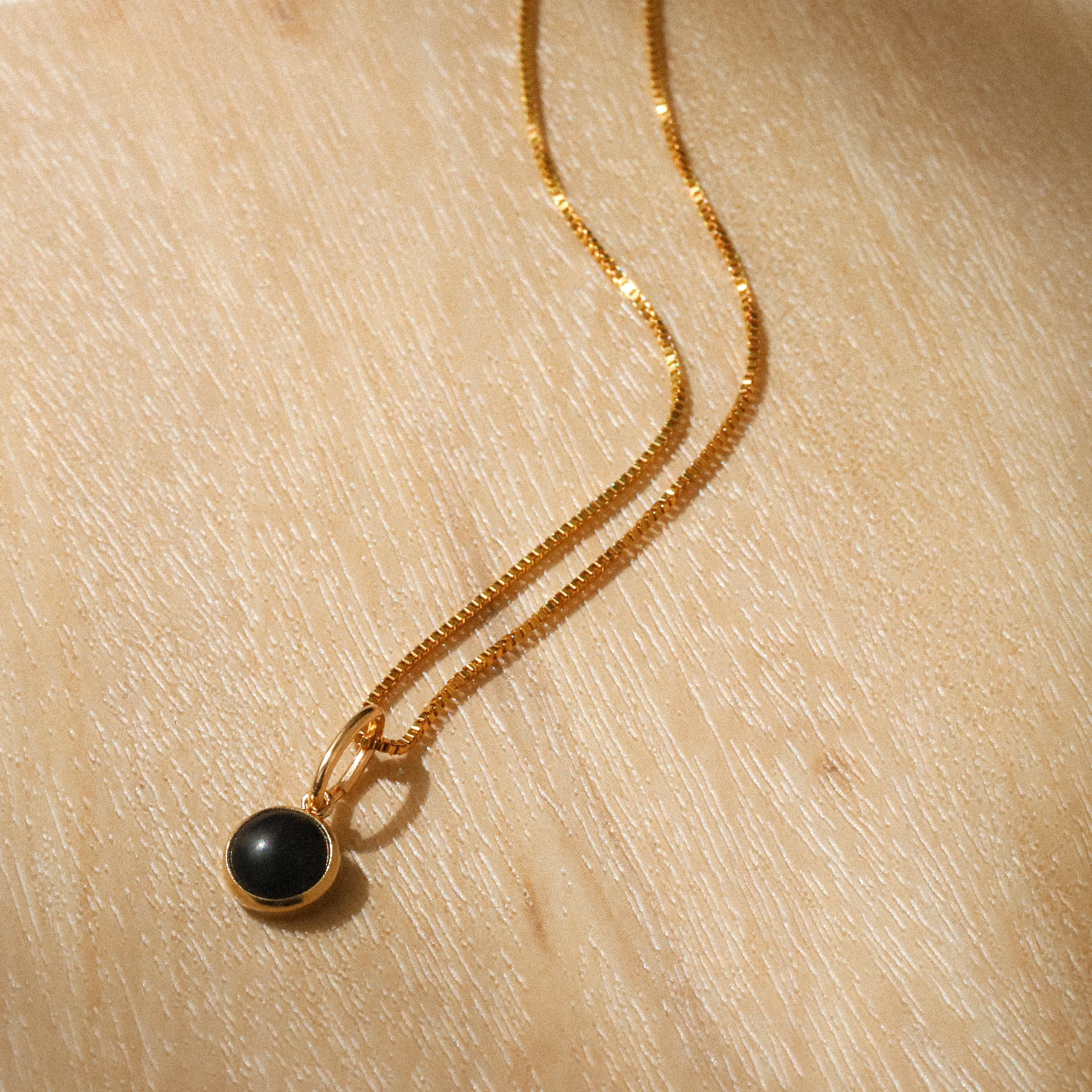 Jasmine Necklace - Black Onyx