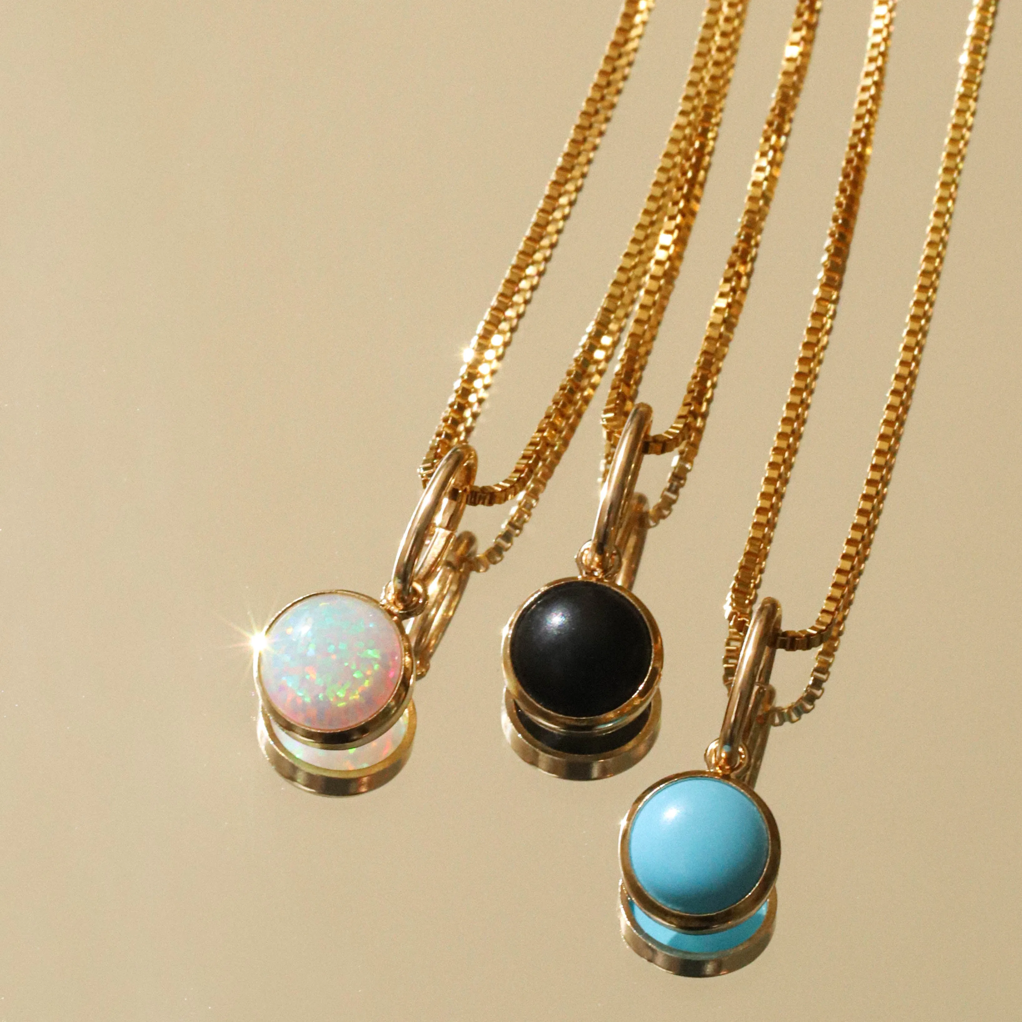 Jasmine Necklace - Black Onyx