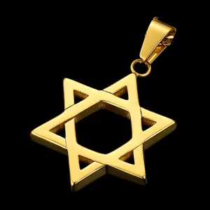 Jewish Star of David Pendant