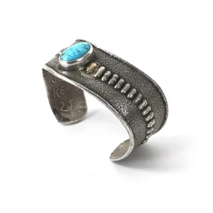 Joel Pajarito Turquoise Statement Bracelet