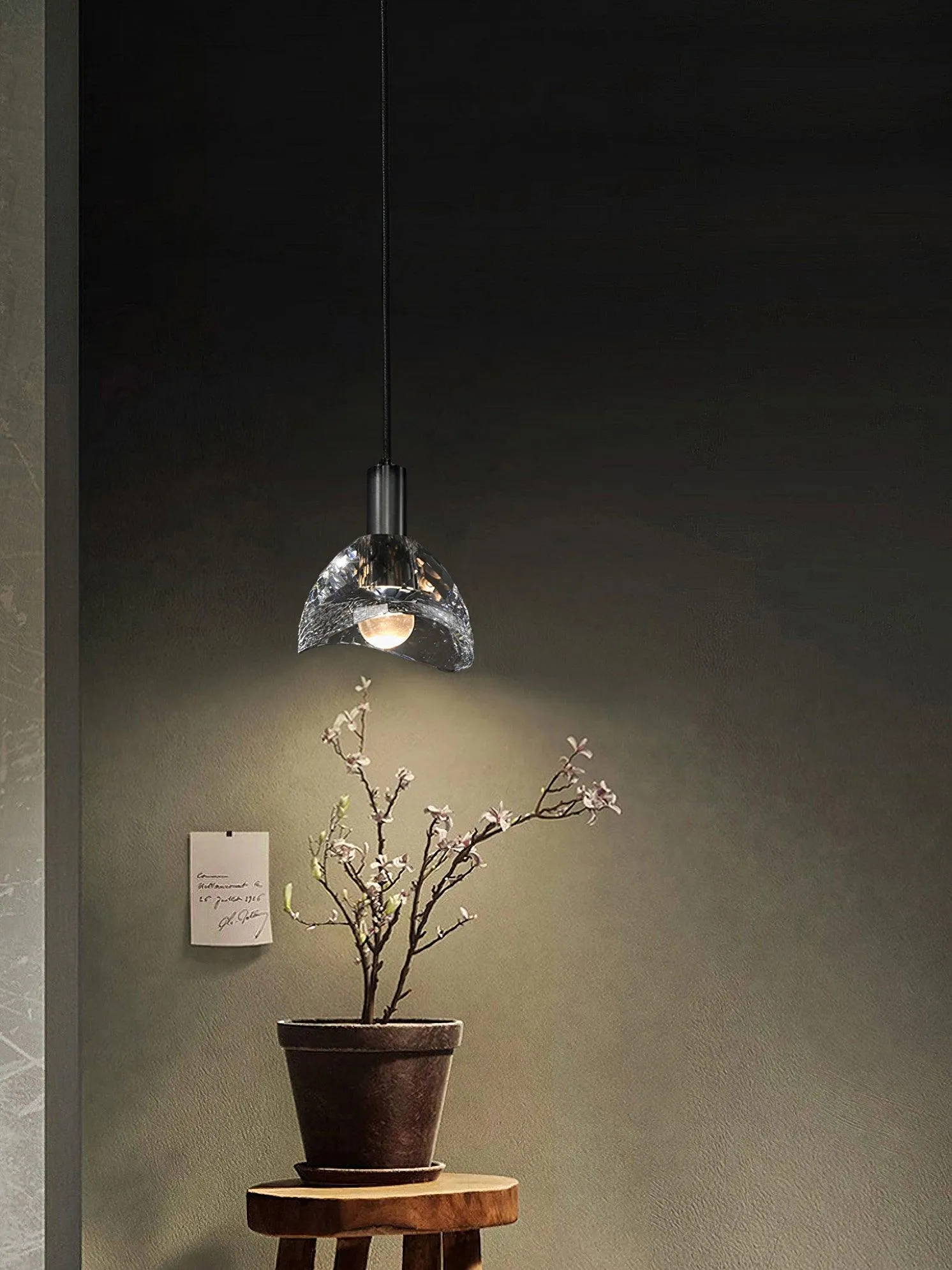 Latham Glass Pendant Lamp