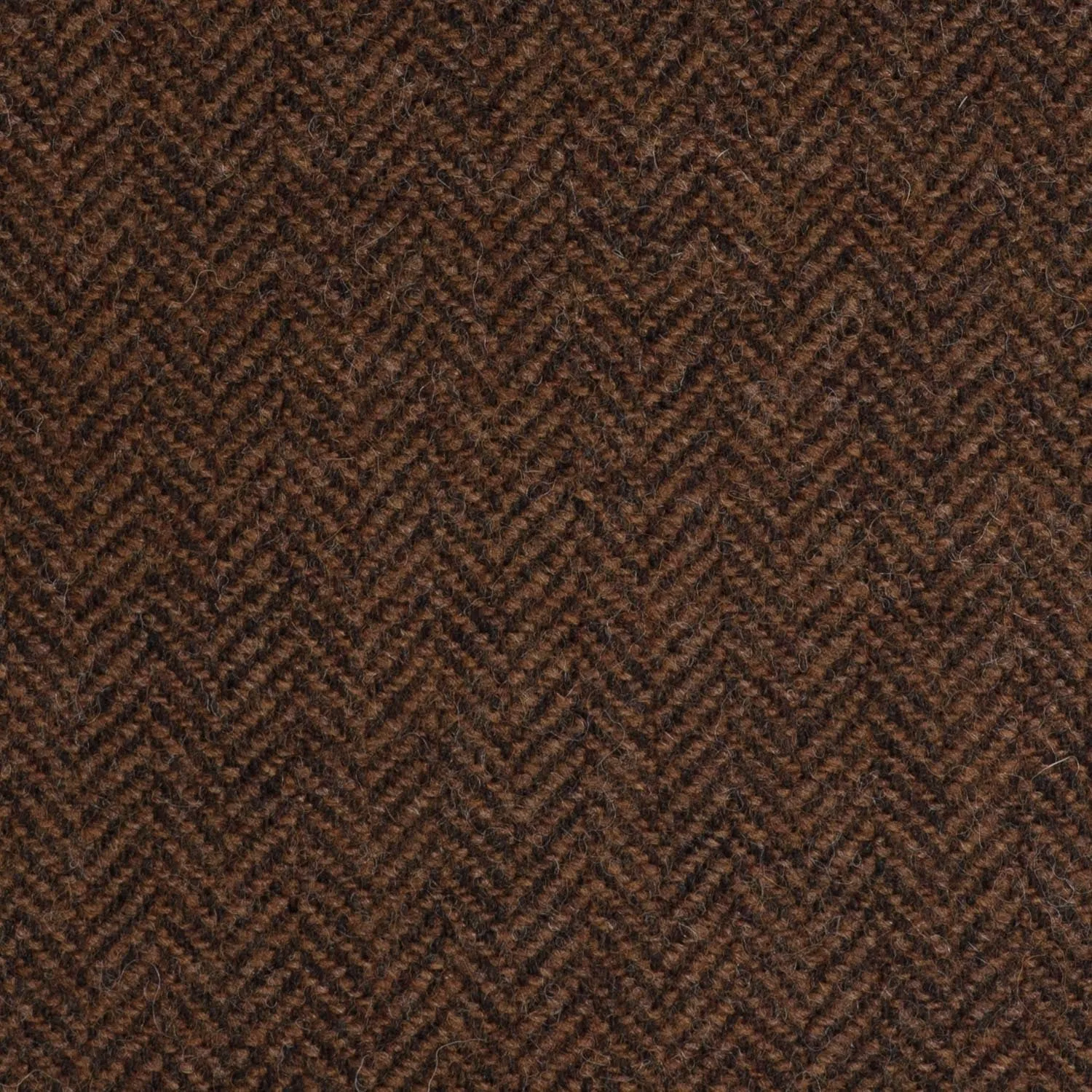Light Brown/Rust Herringbone Coral Tweed All Wool