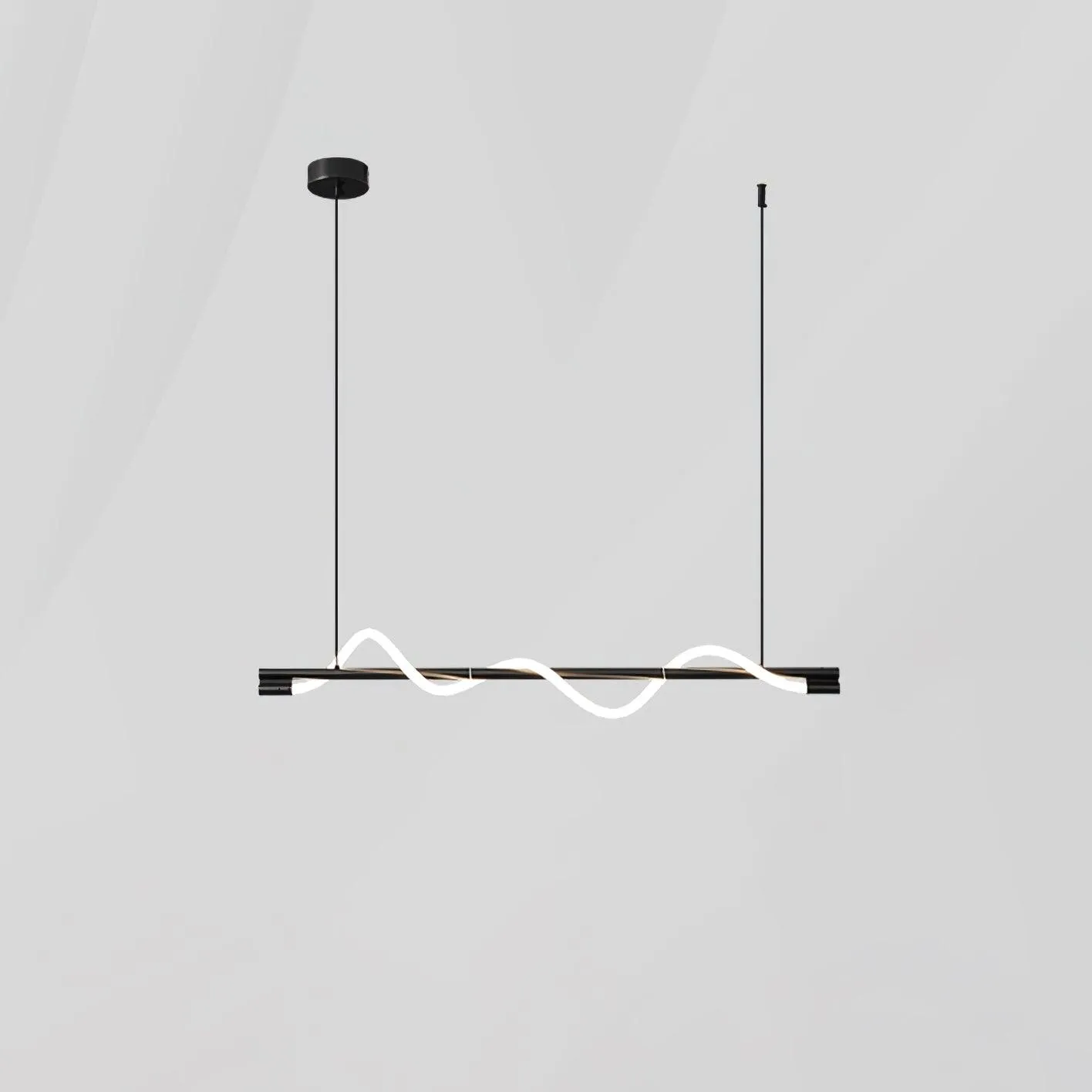 Linear Curve Island Pendant Lamp