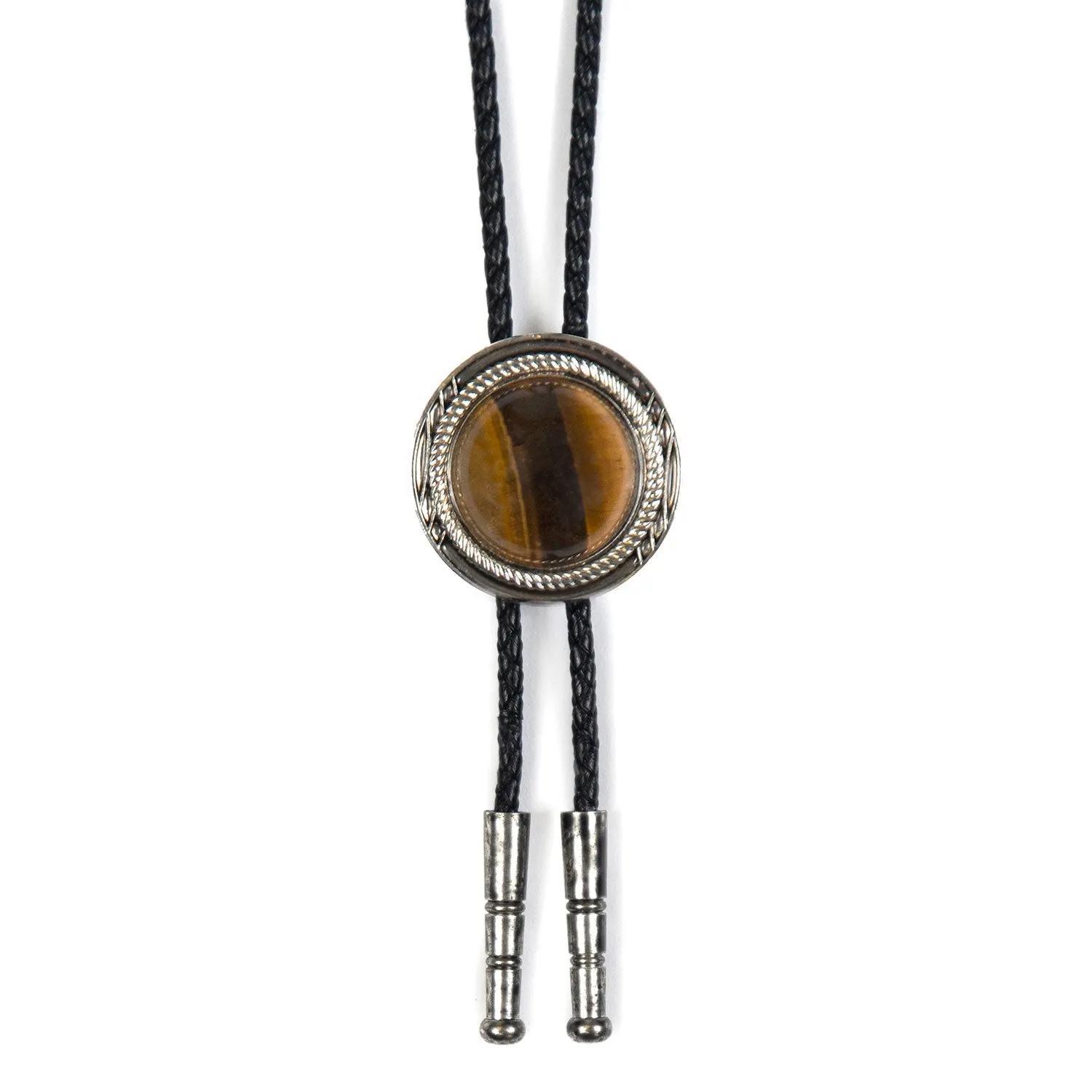 Lost Highway - Tiger's Eye Bolo Tie