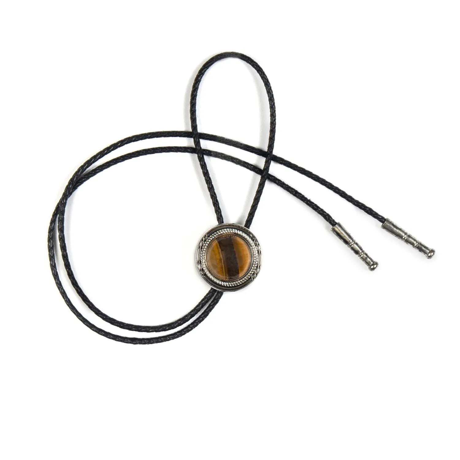 Lost Highway - Tiger's Eye Bolo Tie