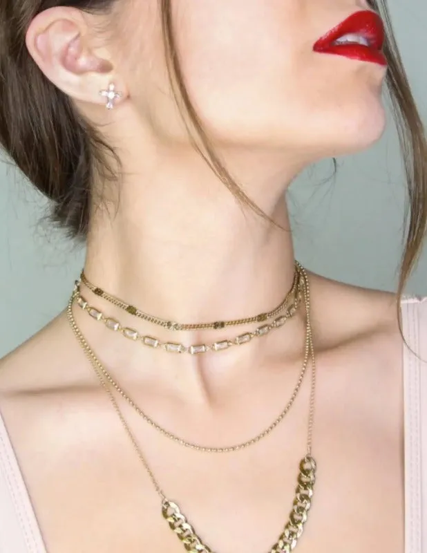 Marrin Costello Emerald-Cut Choker Necklace