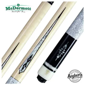 McDermott G Series Birdseye Maple with White Pearl Inlays Pool Cue - G323