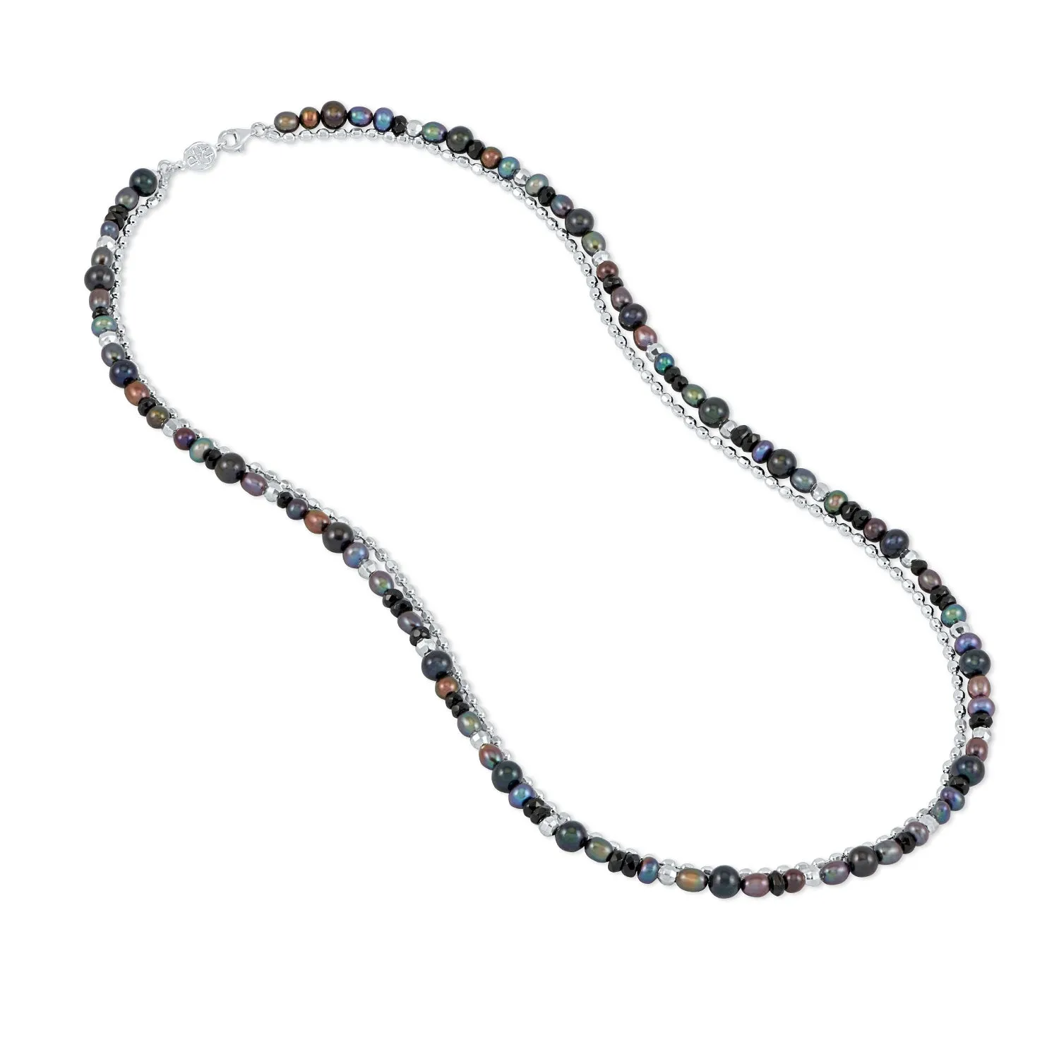 Men's Peacock Pearl Orissa Necklace