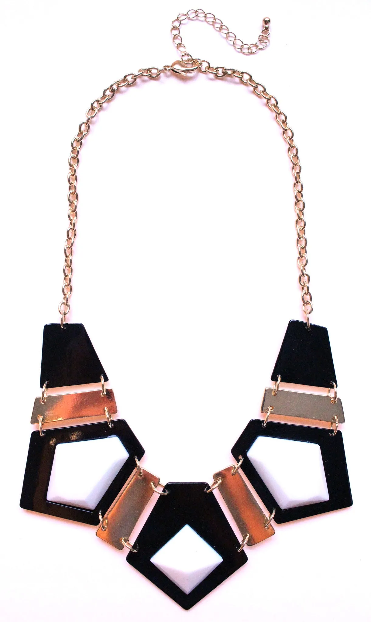Modern Cleopatra Glamour Bib Statement Necklace