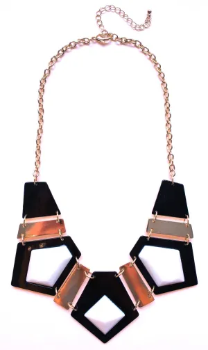 Modern Cleopatra Glamour Bib Statement Necklace