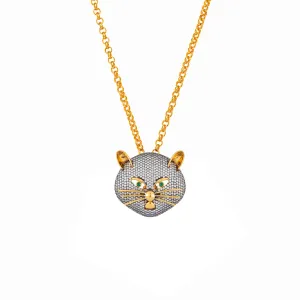 NAUGHTY CAT NECKLACE