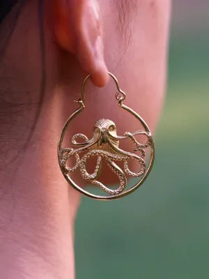 Octopus Earrings