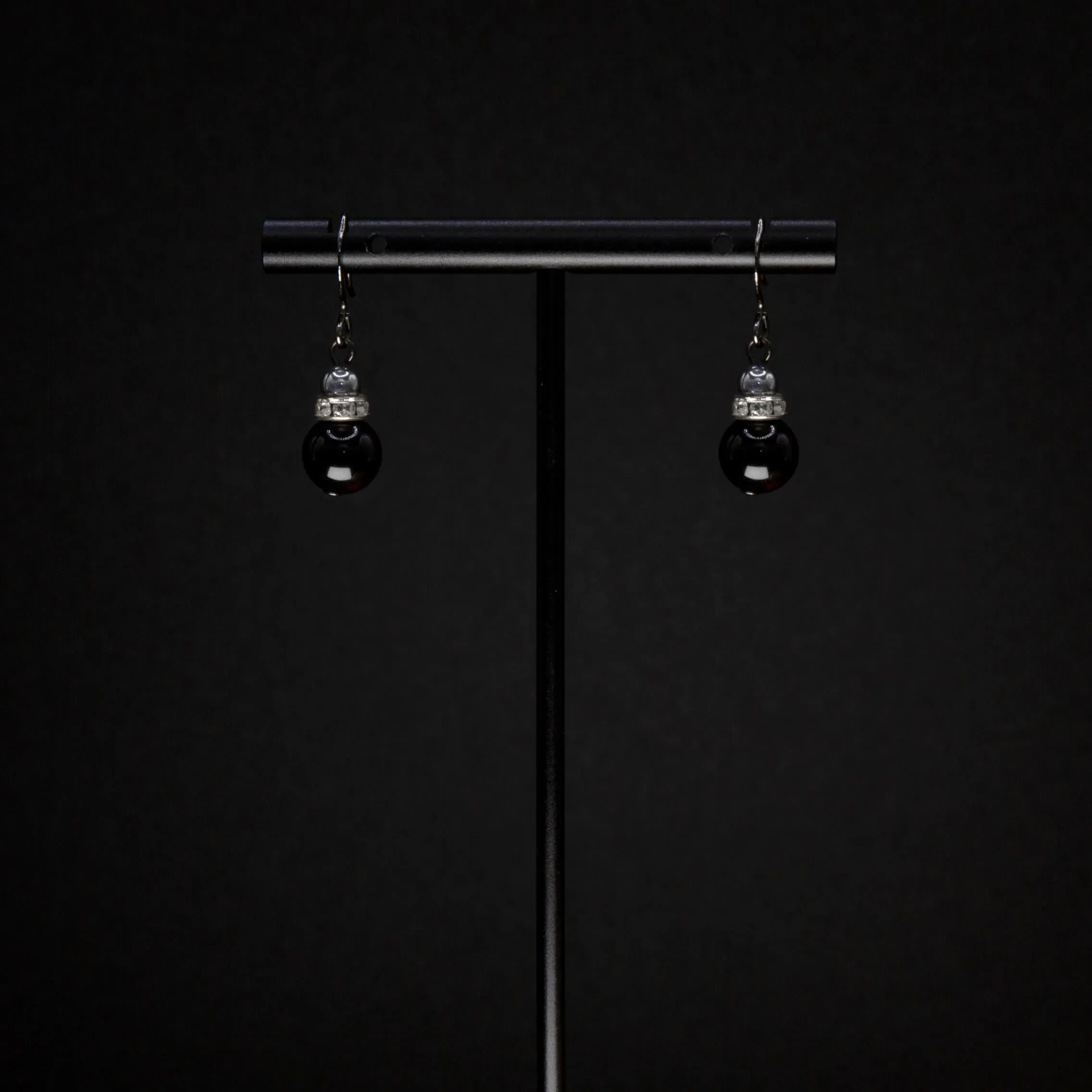 Onyx Drop Earrings