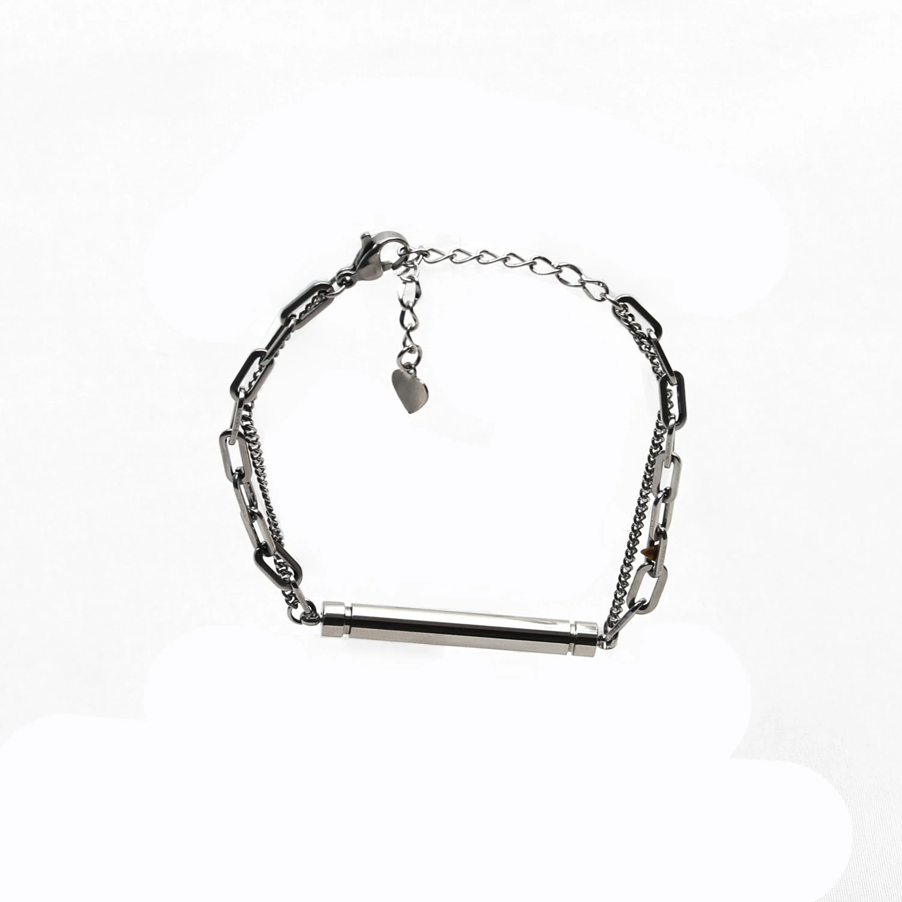 Pau Stainless Steel Stash Bracelet