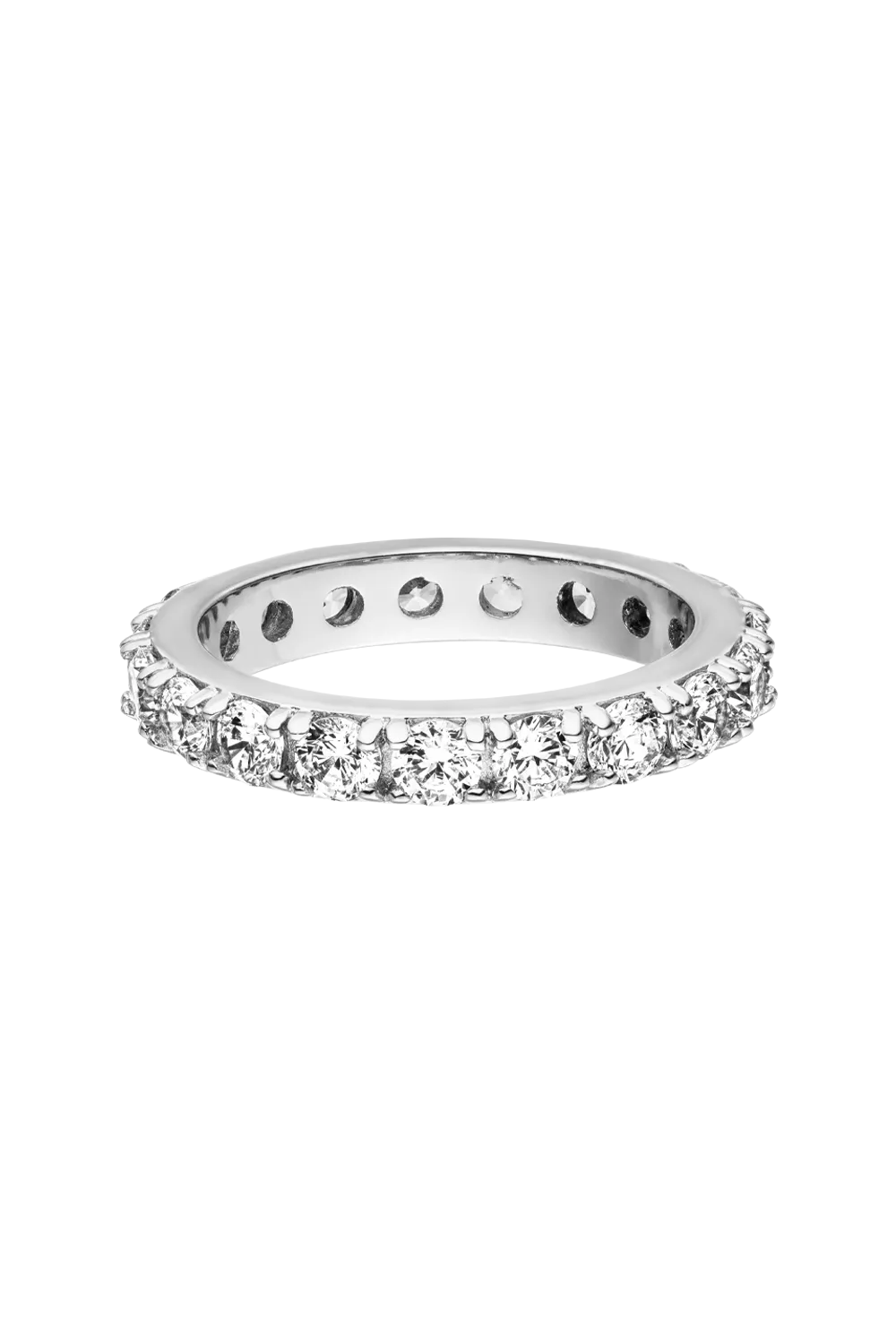 Pavé Ring Bold Silver