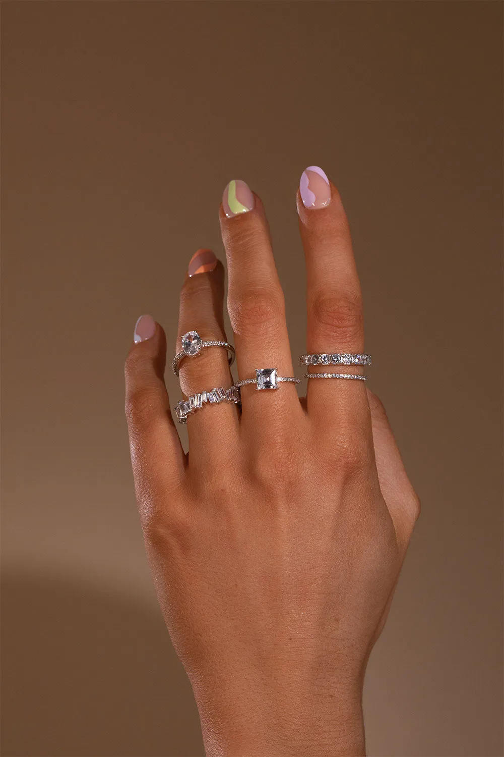 Pavé Ring Bold Silver