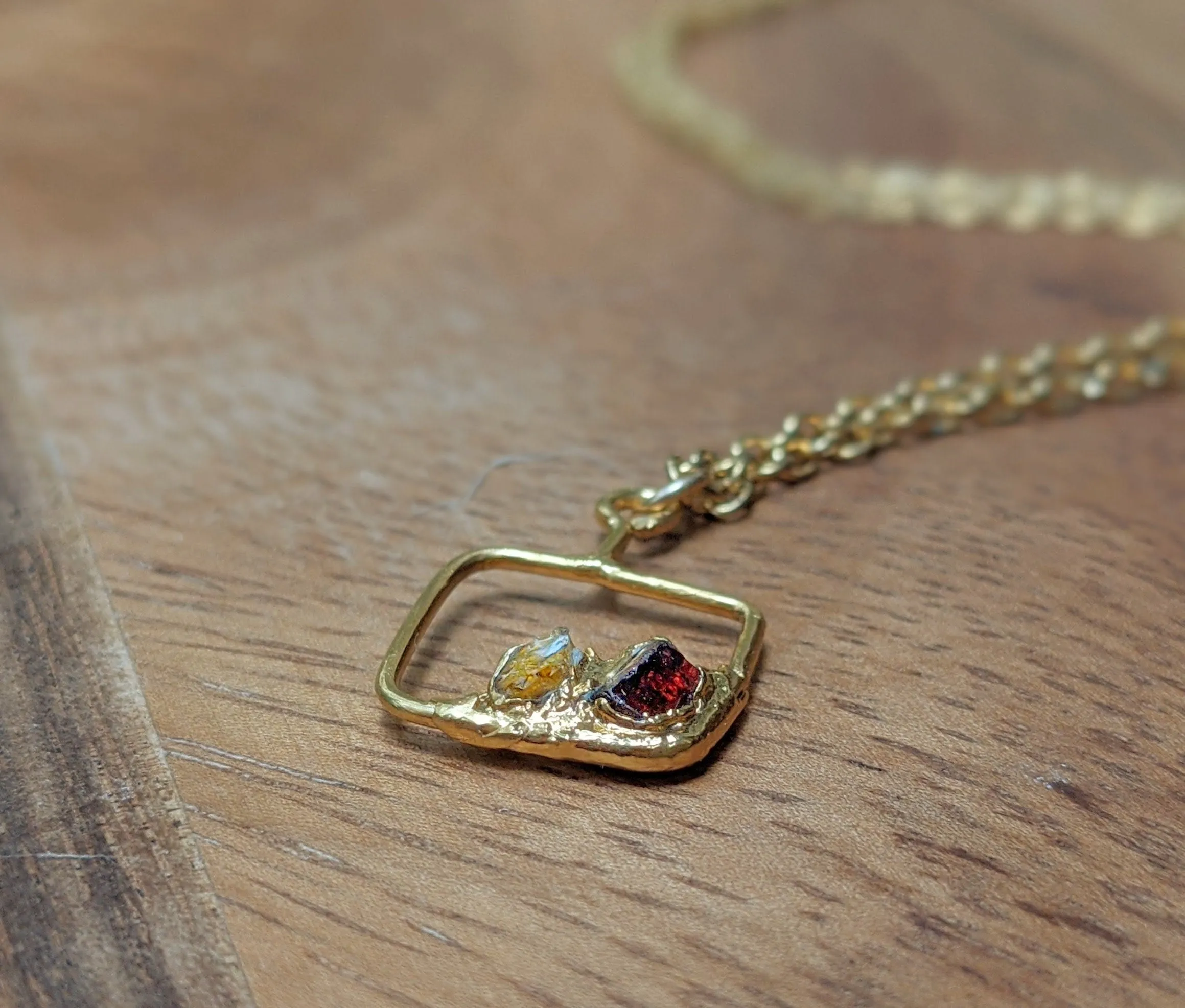 Personalized Family Birthstone Necklace