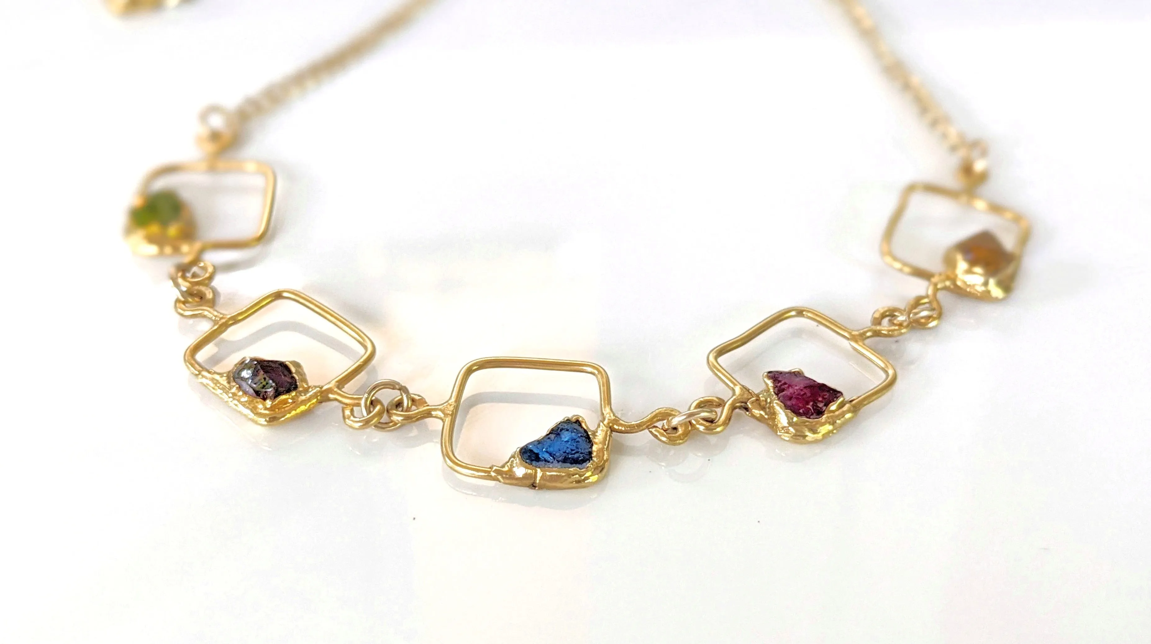 Personalized Family Birthstone Necklace