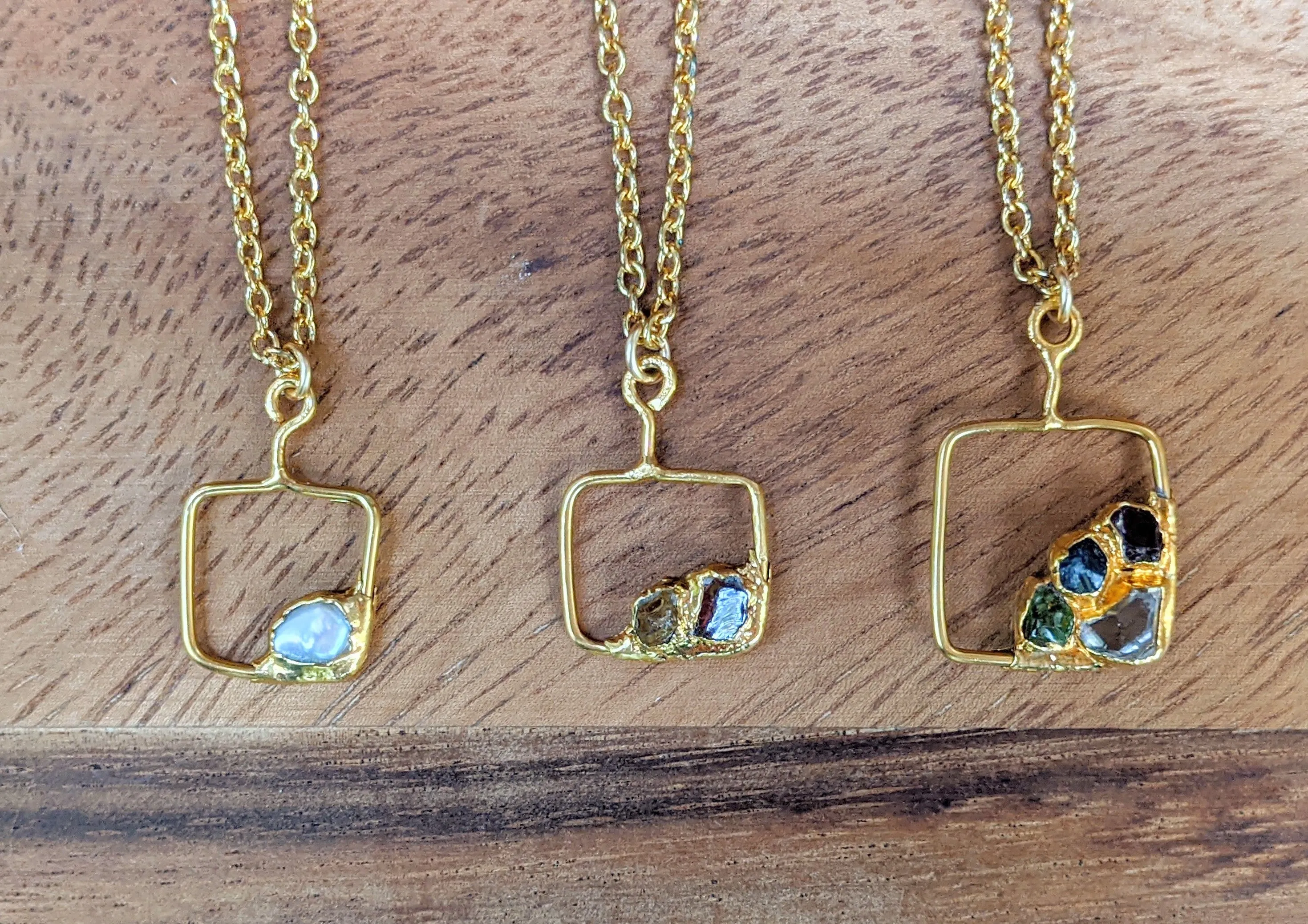 Personalized Family Birthstone Necklace