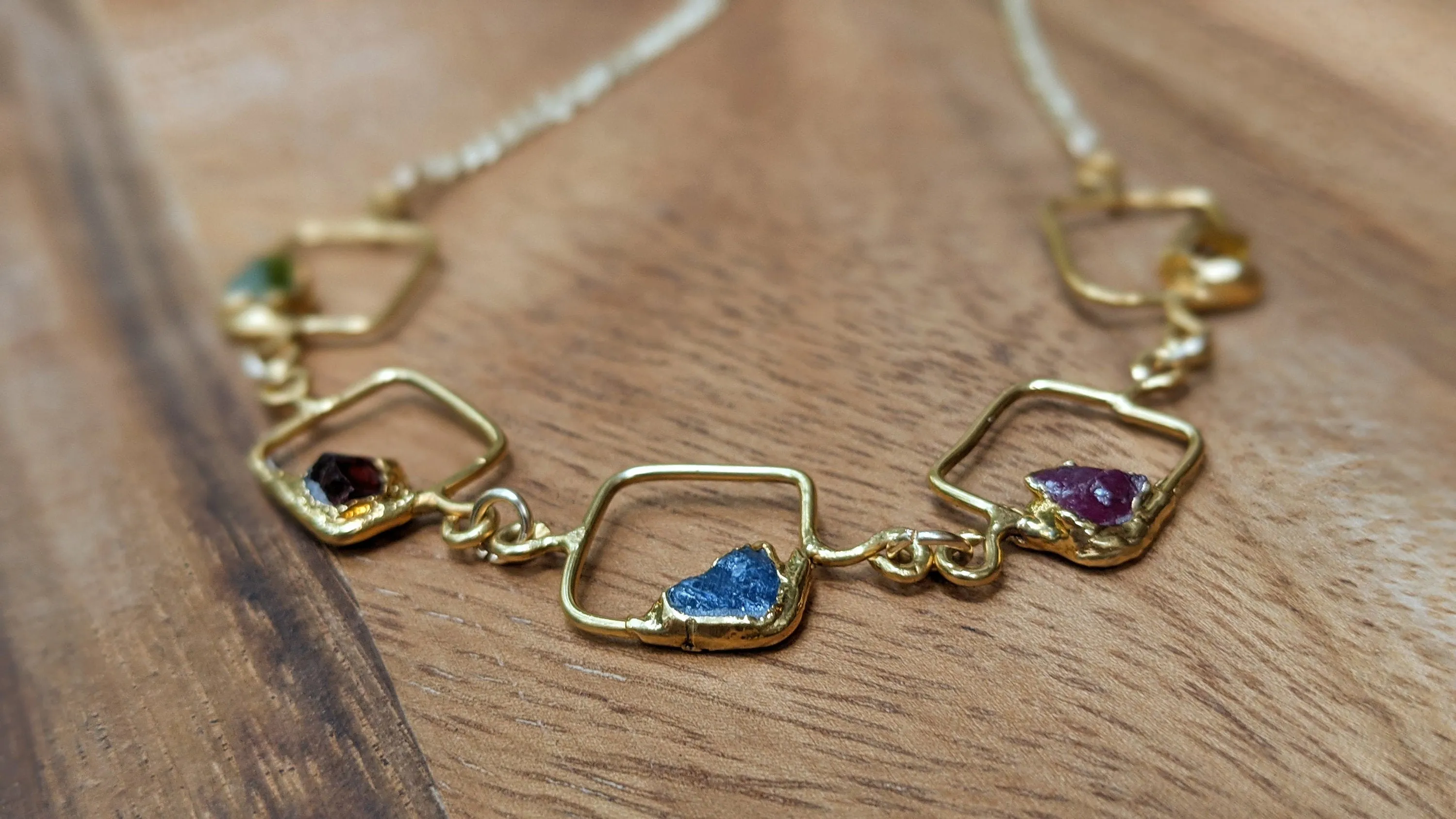 Personalized Family Birthstone Necklace