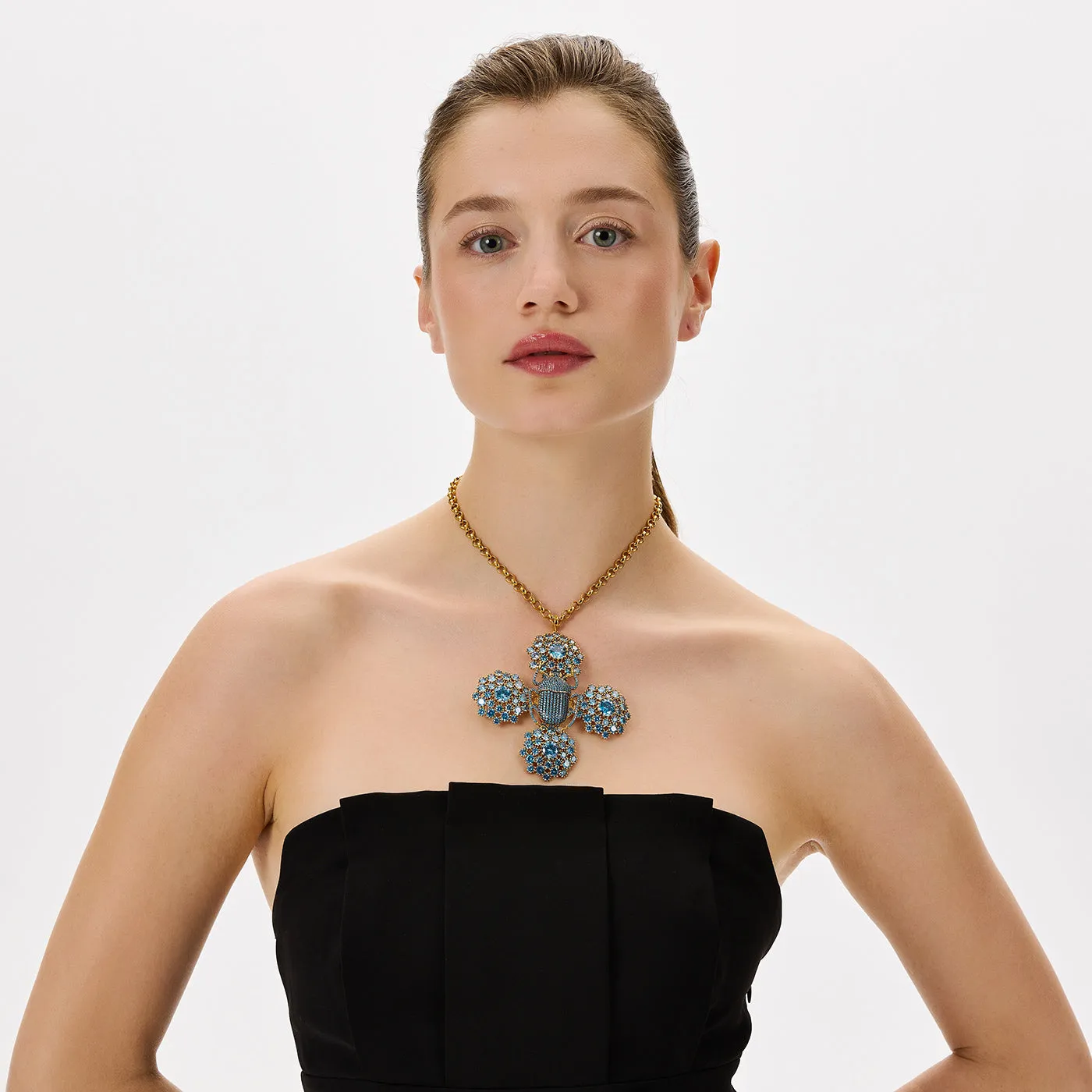 PHARAOH CROSS NECKLACE