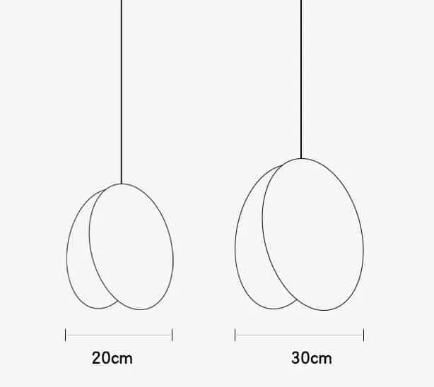 Plaetoe Disk Shades Pendant Lamp