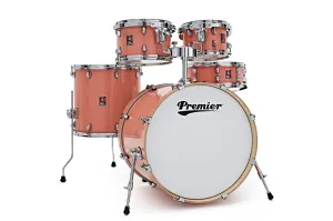 Premier Artist 22" 5 Piece Shell Drum Pack - Sunset Coral