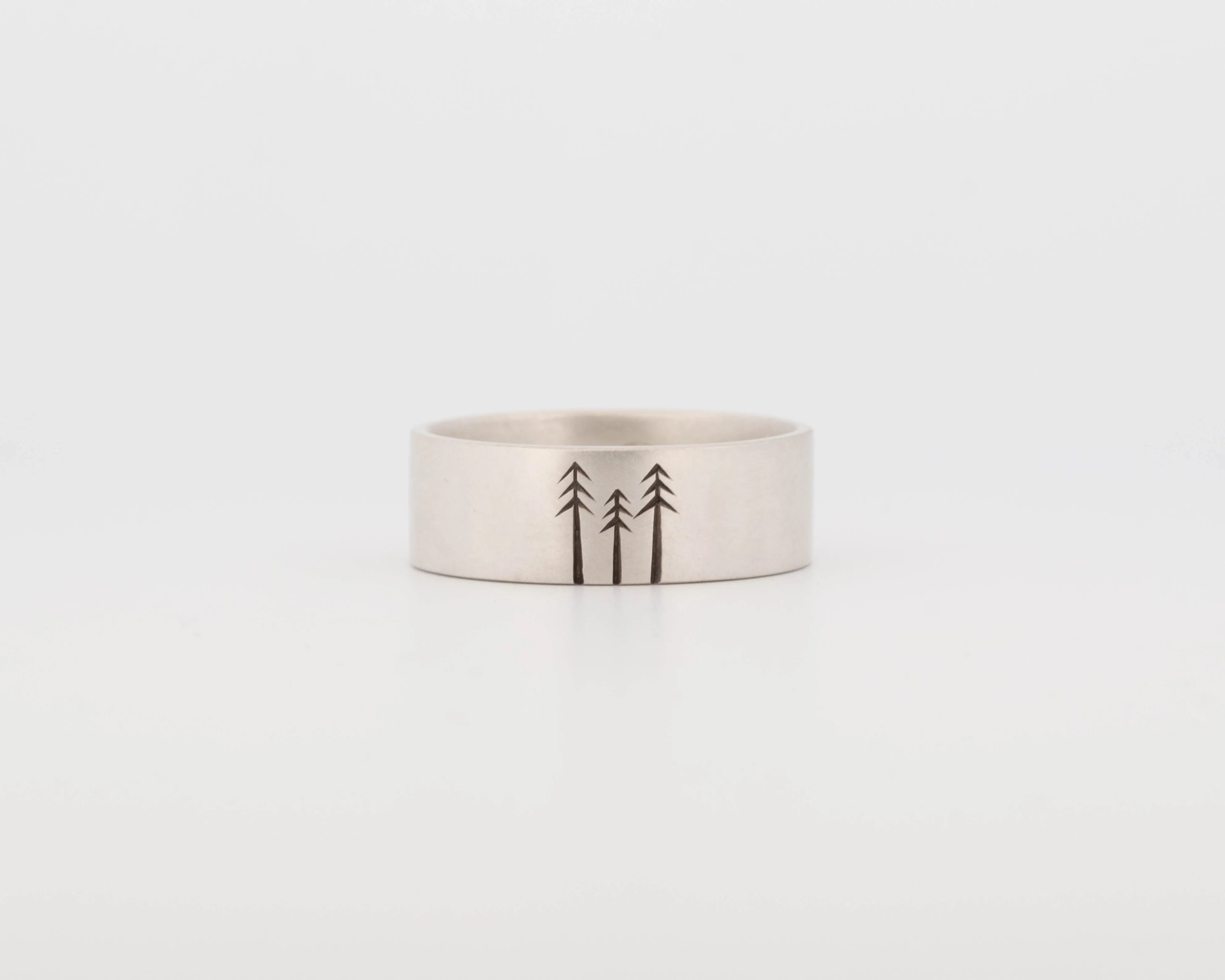 READY TO SHIP #284 Three Pines Woodland Ring - Medium - Size 8