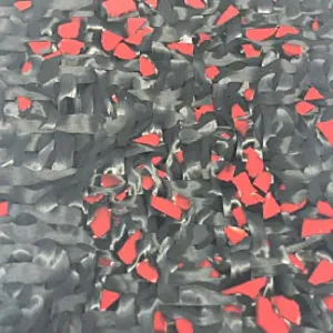 Red Coral RockyWaves Carbon Fiber- by CarbonWaves