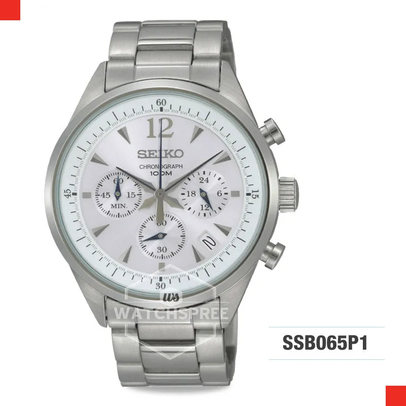 Seiko Chronograph Watch SSB065P1