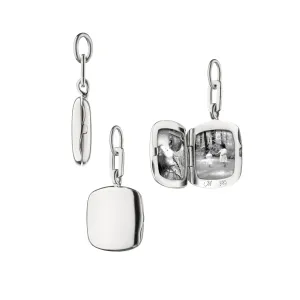Silver Locket Charm