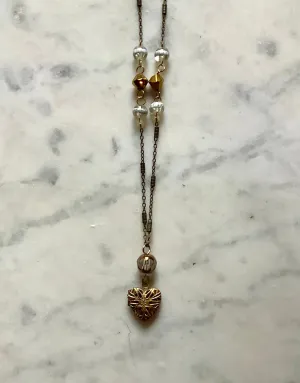 SOLD OUT. Heart Shaped Locket Necklace